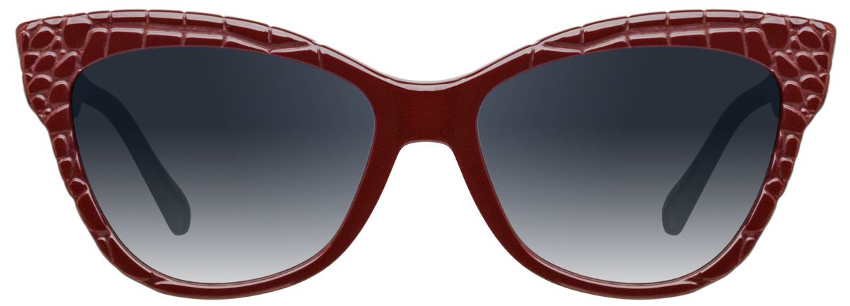FAS Crocodile Burgundy
