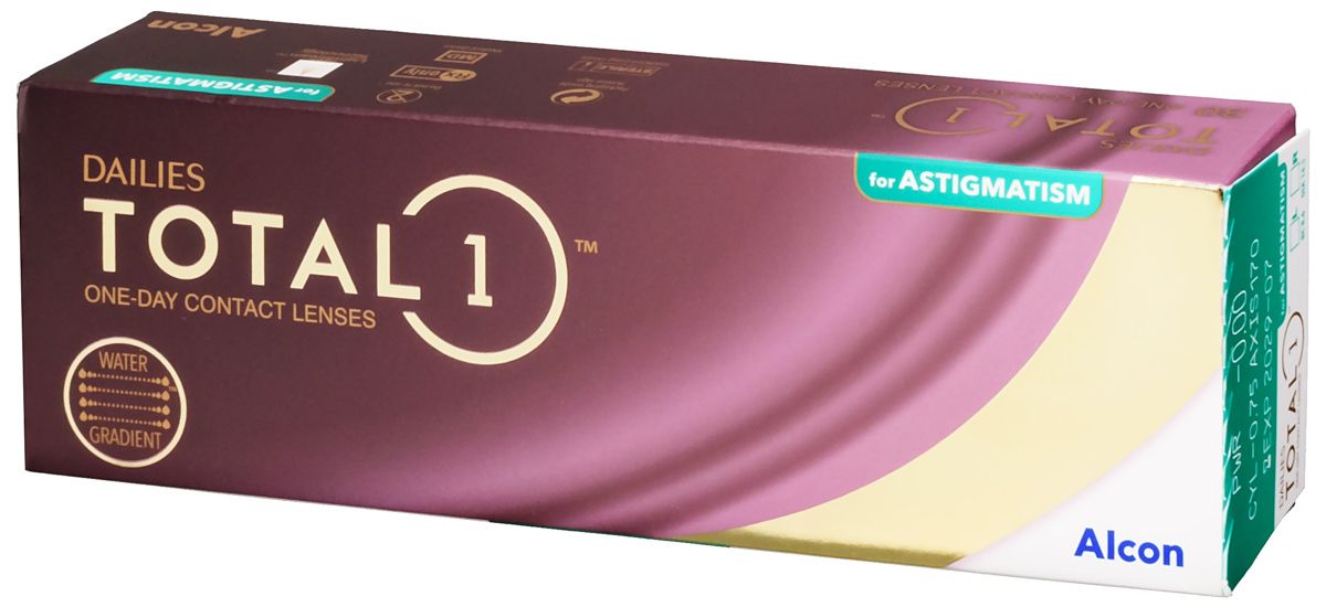 DAILIES TOTAL1 for Astigmatism - вид спереди